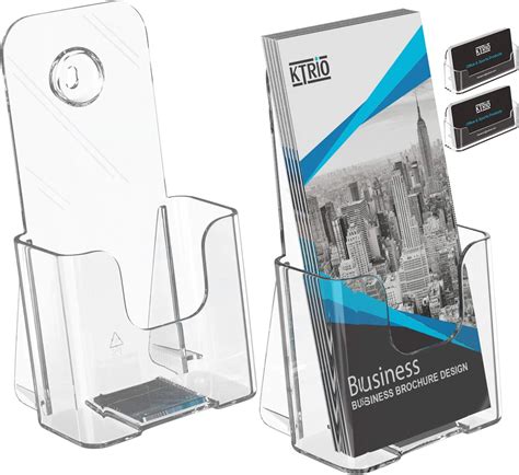 business card and pamphlet holder